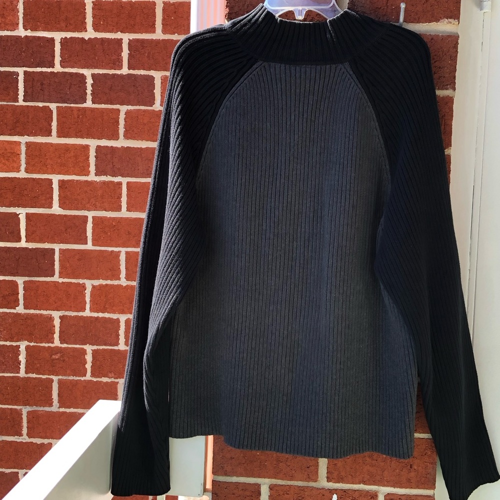🎂Polo by Ralph Lauren Men's Black Half Zip-Up Sweater Size Size XXL —#008 - Picture 5 of 8